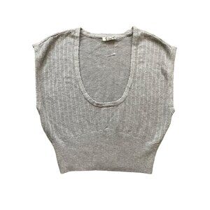 Free People Intimately knit crop NEW